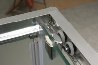 Душевой уголок BelBagno Uno 195 A 2 95 C Cr стекло прозрачное