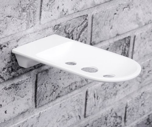 Мыльница Wasserkraft Kammel K-8369white