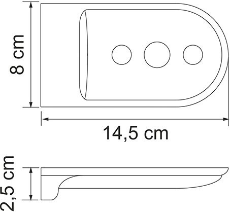 Мыльница Wasserkraft Kammel K-8369white