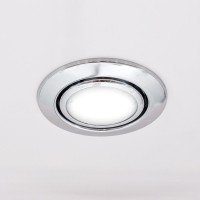 Душевая кабина DTO K408S 80х80, LED, профиль хром, стекло прозрачное