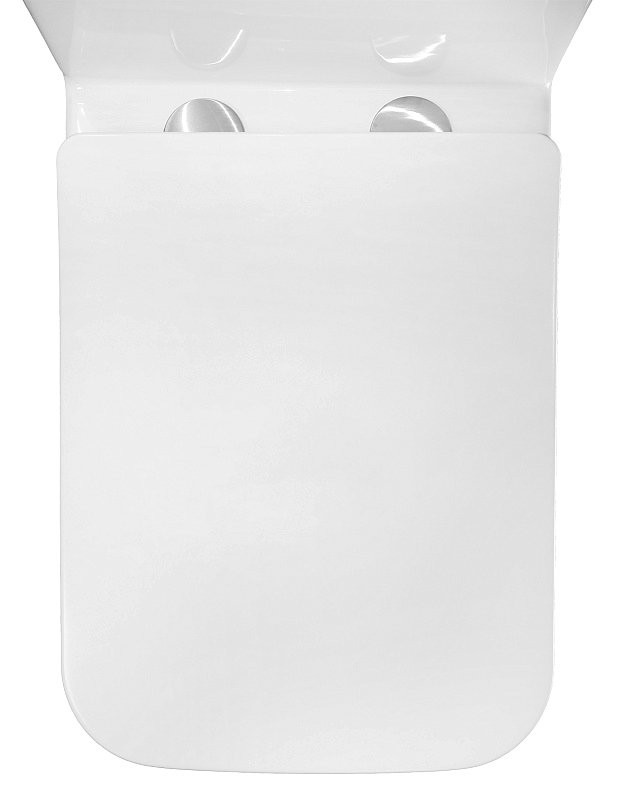 Унитаз-моноблок напольный AZARIO Avanti AZ-6203 безободковый, с микролифтом, глянцевый белый