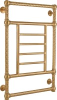 Полотенцесушитель водяной Secado Фалерони 3 Trenza 80x55 см, бронза, лесенка, латунь
