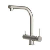 Смеситель для кухни Cersanit Crea 68224 сатин