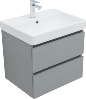 Мебель для ванной комнаты Aquanet Вега 2.0 60 подвесная, мисти грин