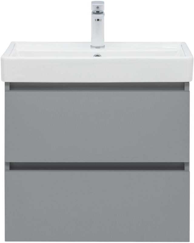 Мебель для ванной комнаты Aquanet Вега 2.0 60 подвесная, мисти грин