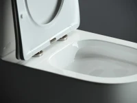 Унитаз-компакт напольный Ceramicanova Mia Rimless CN1801 с микролифтом, безободковый