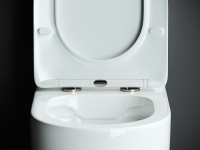 Унитаз-компакт напольный Ceramicanova Mia Rimless CN1801 с микролифтом, безободковый