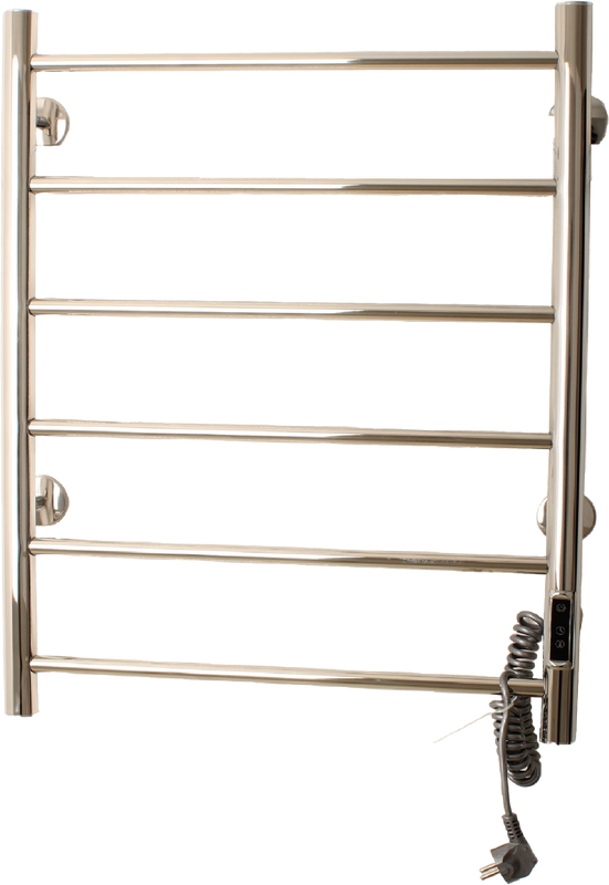 Полотенцесушитель электрический Domoterm Классик DMT 109-6 50х80, хром, R