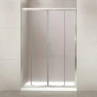 Душевая дверь в нишу BelBagno Uno 195 BF 2 180 P Cr стекло текстурное