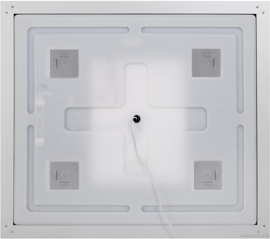 Зеркало BelBagno Kraft 80x100, с подсветкой, с подогревом, сатин