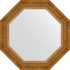 Зеркало Evoform Octagon BY 3673 53х53 см, состаренная бронза с плетением