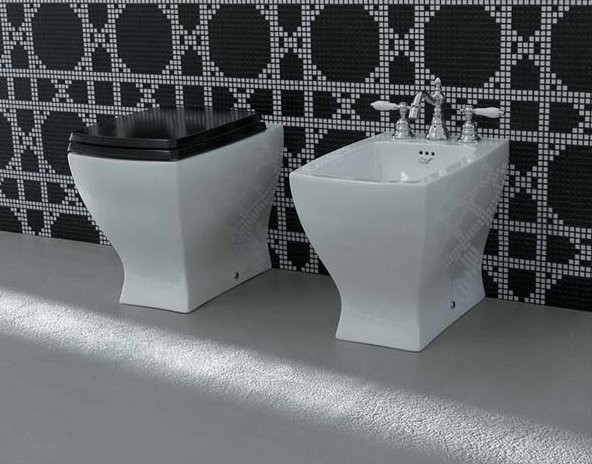 Биде напольное ArtCeram Jazz JZB002 белое