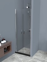 Душевая дверь в нишу BelBagno Uno B-2-70-C-Cr стекло прозрачное