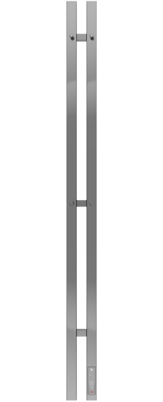 Полотенцесушитель электрический Terminus Duo 4670078561824 1200, нержавеющая сталь