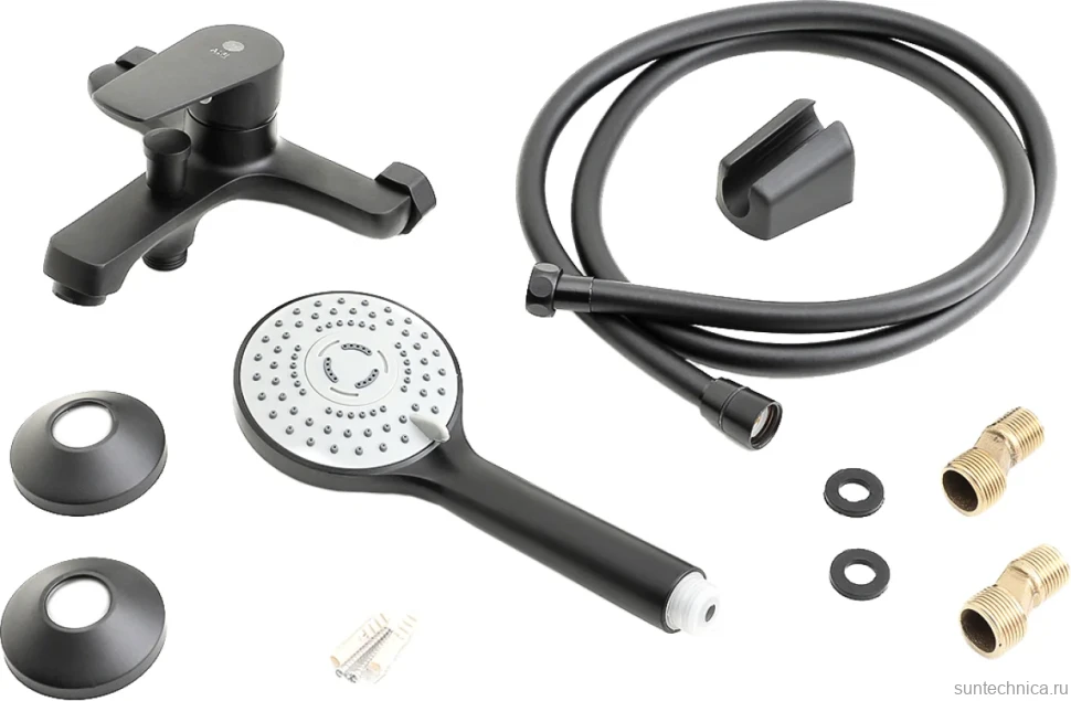 Смеситель для ванны с душем Orange Loop Loop M26-100B
