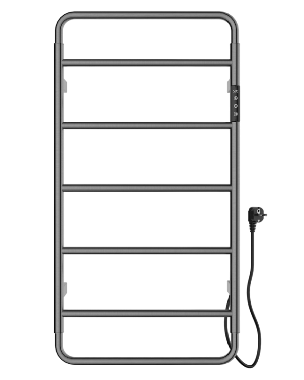 Полотенцесушитель электрический Wonzon & Woghand WW-AL202-GM темный графит