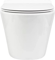 Унитаз подвесной BOND Oval F03-10 безободковый, с микролифтом