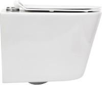 Унитаз подвесной BOND Oval F03-10 безободковый, с микролифтом