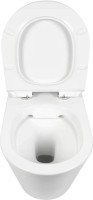 Унитаз подвесной BOND Oval F03-10 безободковый, с микролифтом