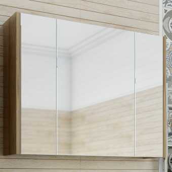 Зеркало-шкаф Sanflor Ларго 100 швейцарский вяз