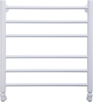 Полотенцесушитель водяной Comfysan Luce W-6 60х50 60x55 см, матовый белый, лесенка