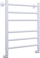Полотенцесушитель водяной Comfysan Luce W-6 60х50 60x55 см, матовый белый, лесенка
