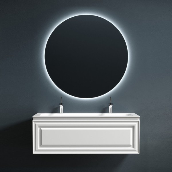 Мебель для ванной комнаты Sancos Very 120 bianco, раковина CN7016