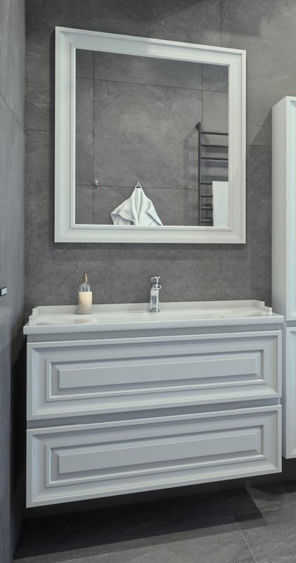 Мебель для ванной комнаты Caprigo Ponza 90 белая