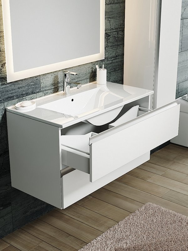Тумба с раковиной Sanvit Авеню 2 120, белая