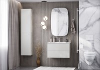 Мебель для ванной комнаты AQUATON Сохо 75 cлэйт, галька серая