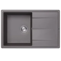 Мойка кухонная Abber Quarz AQ2904G матовая серая