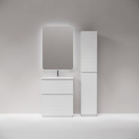 Тумба с раковиной Sancos Folk Floor 70 напольная, bianco, раковина CN7031