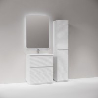 Тумба с раковиной Sancos Folk Floor 70 напольная, bianco, раковина CN7031