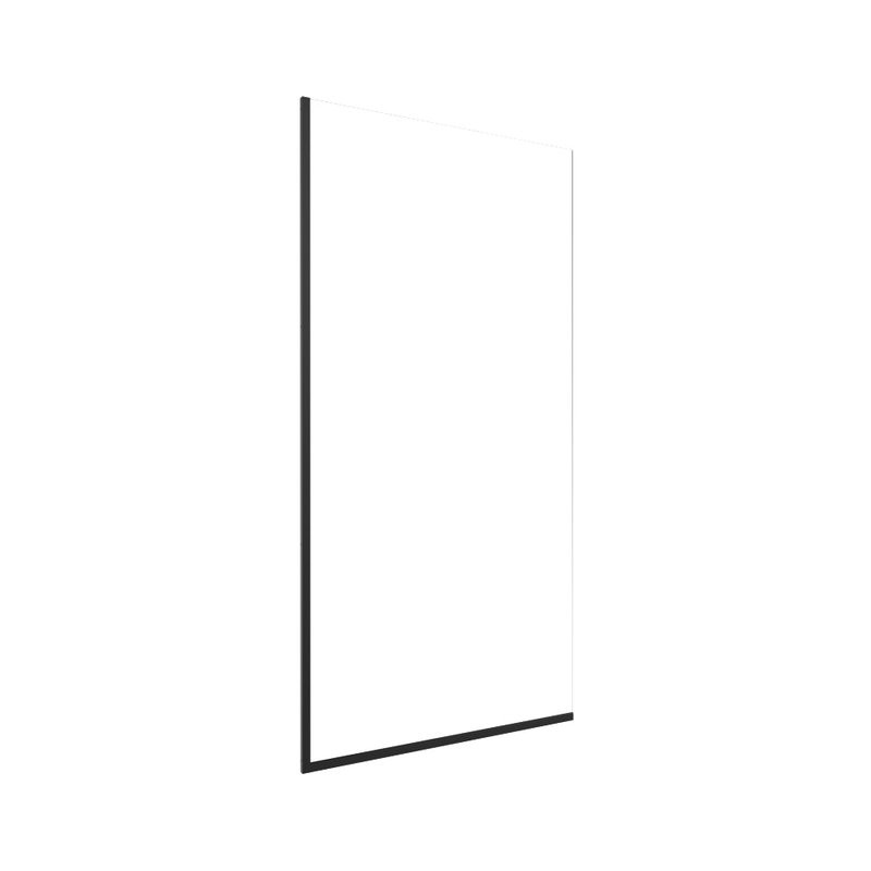 Шторка на ванну Triton Статик Блэк 50х140 профиль матовый черный