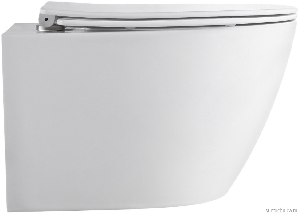 Унитаз подвесной Orange C07 C07-150W безободковый, с микролифтом