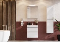 Зеркало-шкаф Roca Oleta 60 R, белое матовое