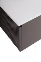 Мебель для ванной комнаты BelBagno Uno 100 подвесная, 1 ящик, матовая темно-серая