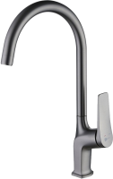 Смеситель для кухни Lemark Bronx LM3705GM графит