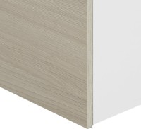Тумба с раковиной AQUATON Асти 70 белая глянцевая, ясень шимо