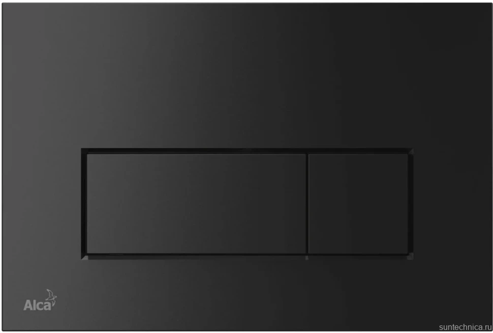 Комплект Унитаз подвесной Duravit Happy D.2 2222098900 rimless + Крышка + Звукоизоляция AlcaPlast + Кнопка Thin THIN M578 черный матовый + Инсталляция A101 Sadromodul