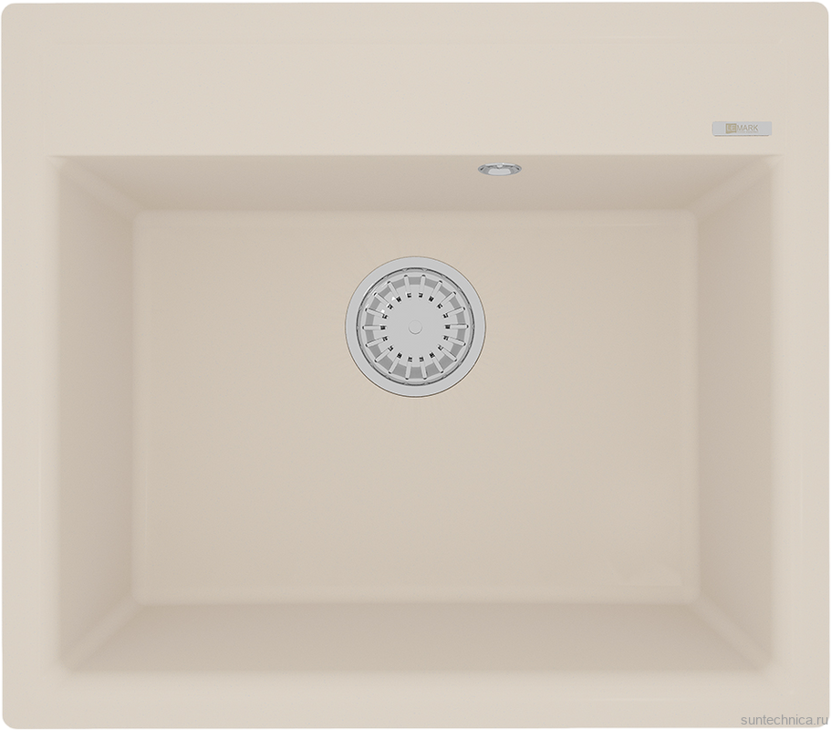 Комплект Мойка Lemark Hanka 570 9910018 шампань + Смеситель Comfort LM3073PSH шампань