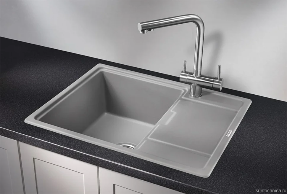 Мойка кухонная Granula 6503, алюминиум