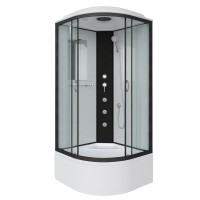 Душевая кабина Niagara Classic NG-6709-14G 100x100 см, с гидромассажем