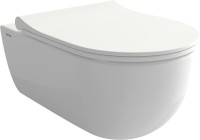 Комплект Унитаз подвесной BOCCHI V-Tondo 1416-001-0129 белый глянцевый + Крышка A0336-001 с микролифтом, глянцевая белая + Инсталляция EWRIKA ProLT 0026-2020 + Кнопка 0042 белая