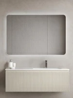Мебель для ванной комнаты Sancos Snob R 1.0 120, R beige soft