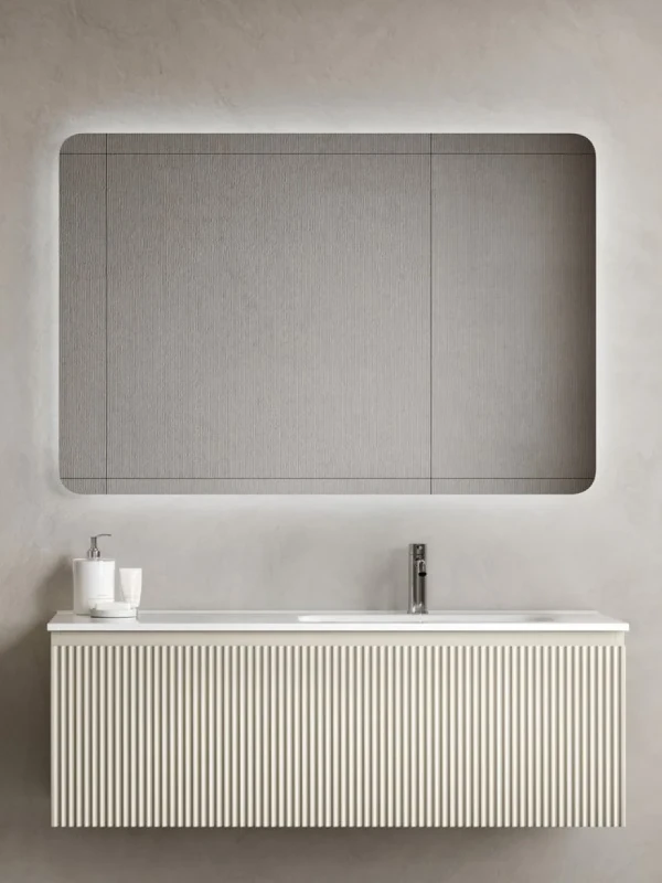 Мебель для ванной комнаты Sancos Snob R 1.0 120, R beige soft