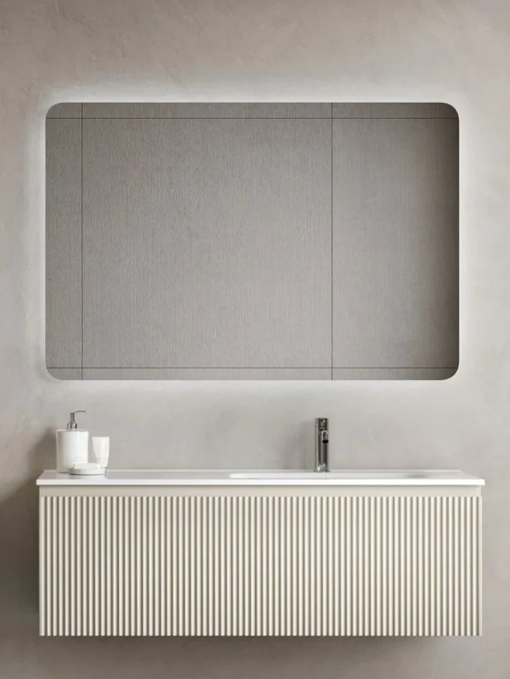 Мебель для ванной комнаты Sancos Snob R 1.0 120, R beige soft