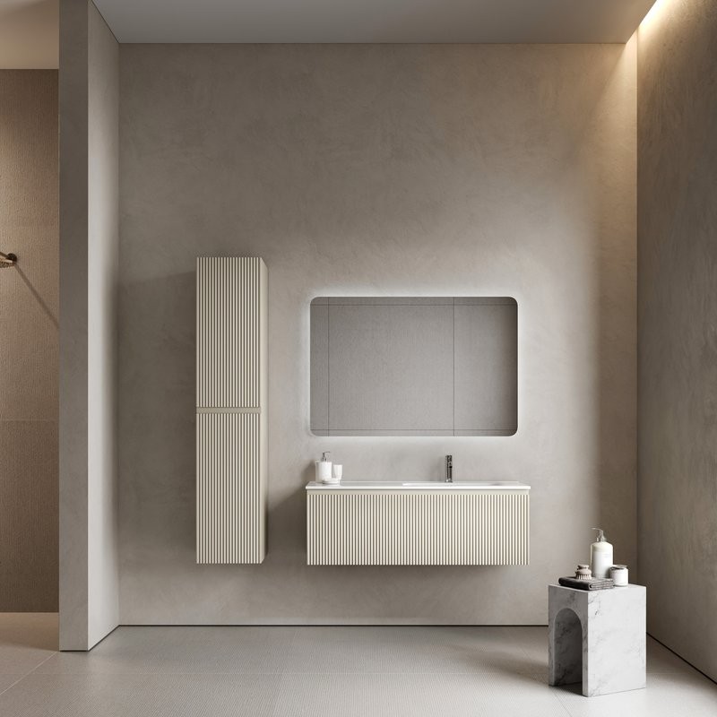 Мебель для ванной комнаты Sancos Snob R 1.0 120, R beige soft