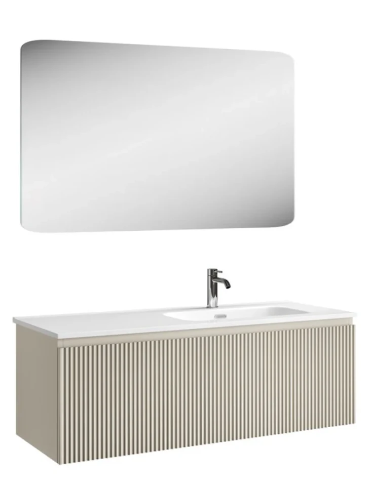 Мебель для ванной комнаты Sancos Snob R 1.0 120, R beige soft