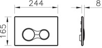 Комплект VitrA Sento L-Box 9830B003-7207